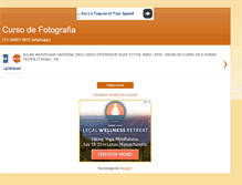 Tablet Screenshot of cursodefoto.com.br